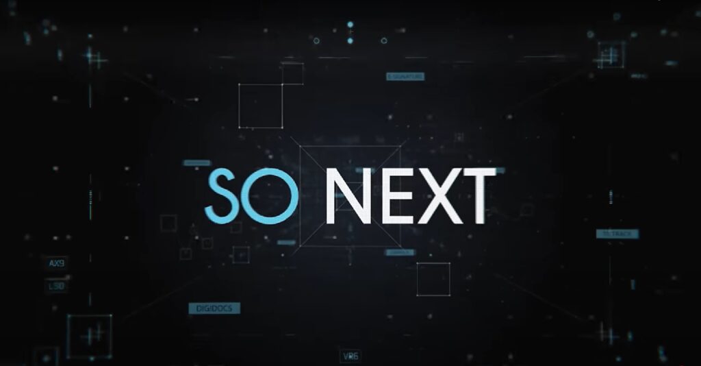 So next